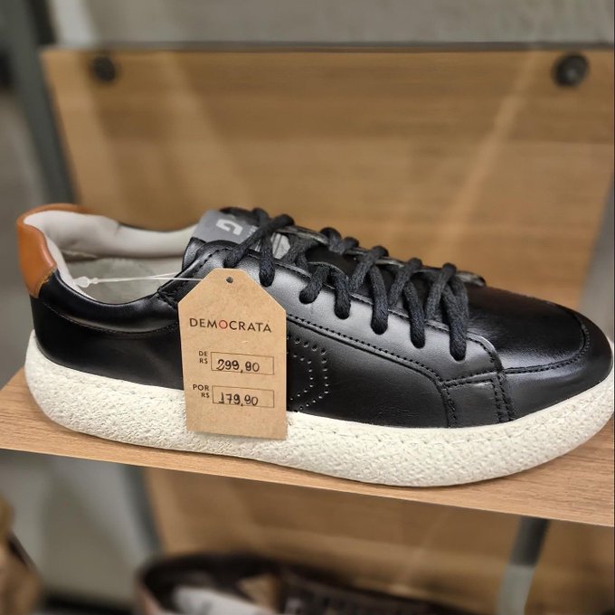 Sapatênis Democrata Denim Bora + Frete Grátis
