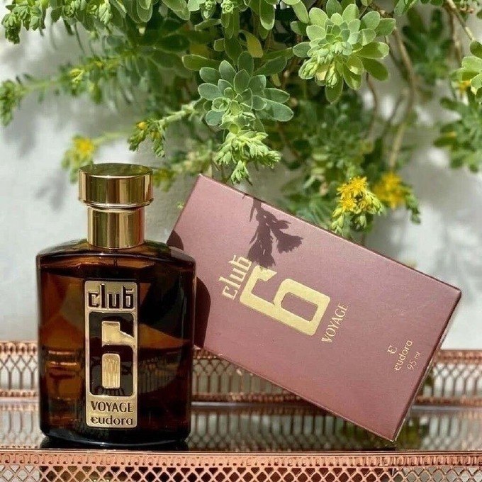 Perfume Eudora Club 6 Voyage 95ml + Frete Grátis
