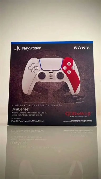 Controle DualSense Sem Fio - Edição God of War + Frete Grátis