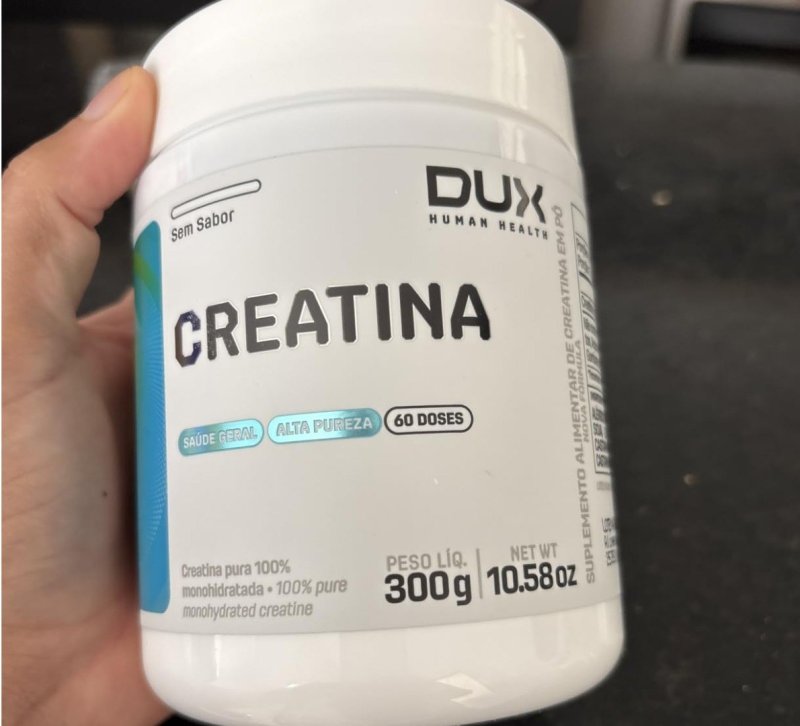 Creatina Monohidratada Sem Sabor - Pote 300g - DUX HUMAN HEALTH