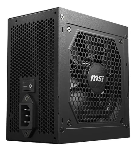 Fonte De Alimentação Msi Mag A850gl Pcie 5.0, Atx 3.0, 850w, 80 Plus Gold, Pfc Ativo, Full Modular, Preto