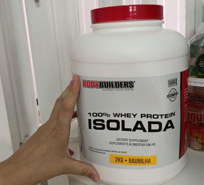 Whey Protein 100% Isolada Baunilha 2kg - Bodybuilders