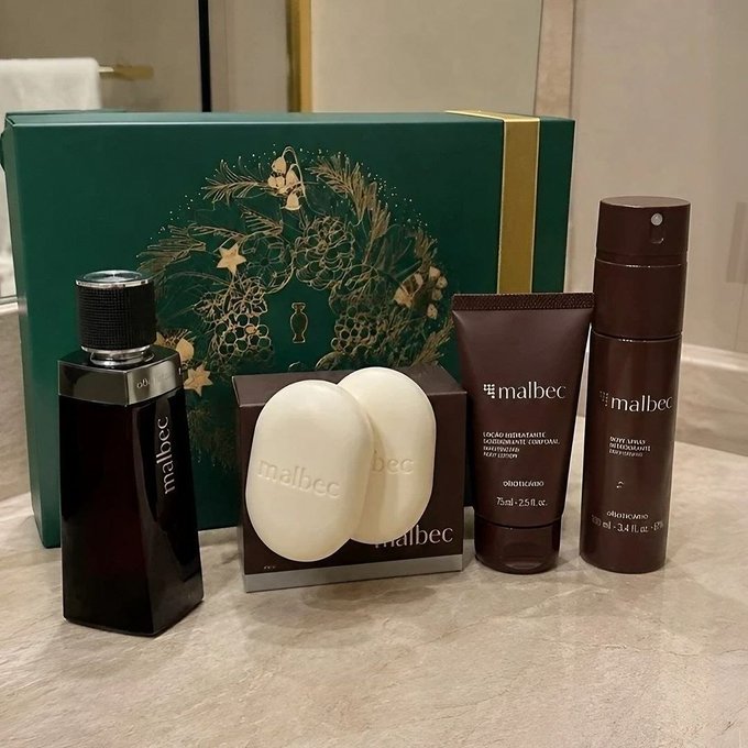 Kit Presente Malbec (4 itens) com Frete Grátis