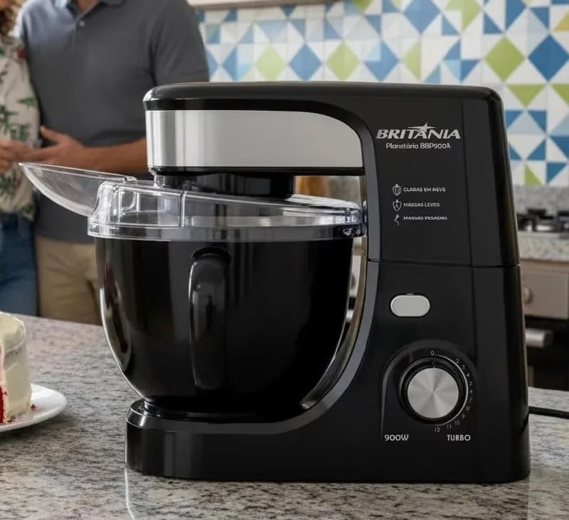 Batedeira Planetaria Britania 900w Bbp900a