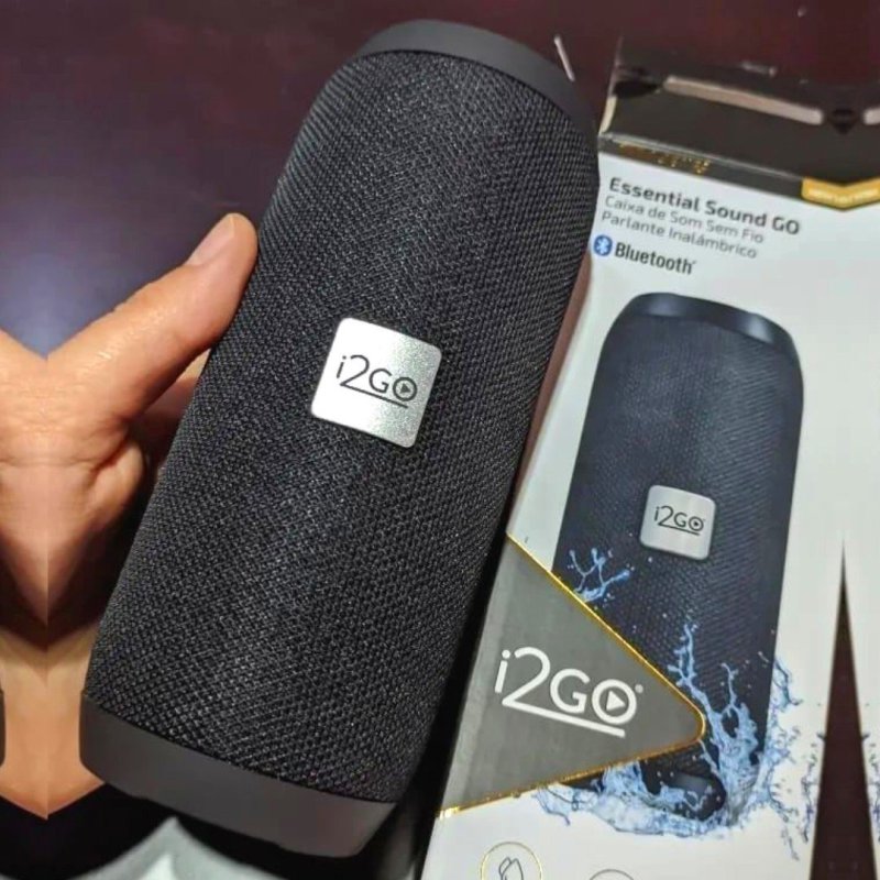 Caixa de Som I2GO Essential Sound Go Bluetooth 10W RMS - Resistente à Água