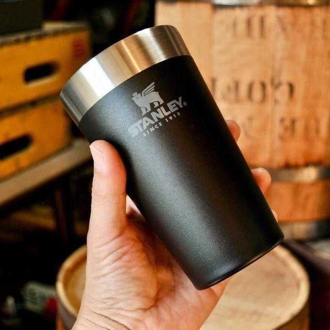 Copo Térmico para Cerveja Stanley Pint Adventure Black 2.0 354ml