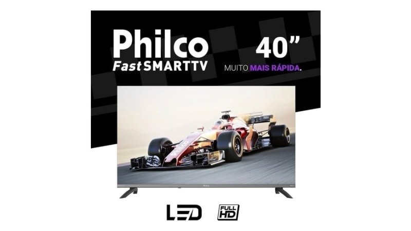 Smart Tv 40" Philco Roku Tv HDR10 Dolby Áudio P40CRA