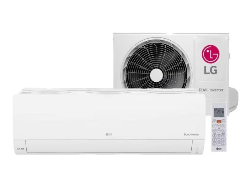 Ar Condicionado Split Inverter LG Hi Wall DUAL Compact +AI 18000 BTUs Frio 220v