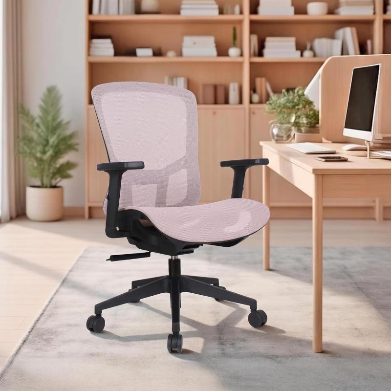 Cadeira Ergonômica Stoel Auris Mesh Rosa