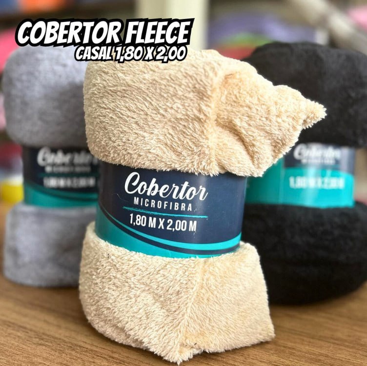 Cobertor Casal Manta Microfibra Fleece