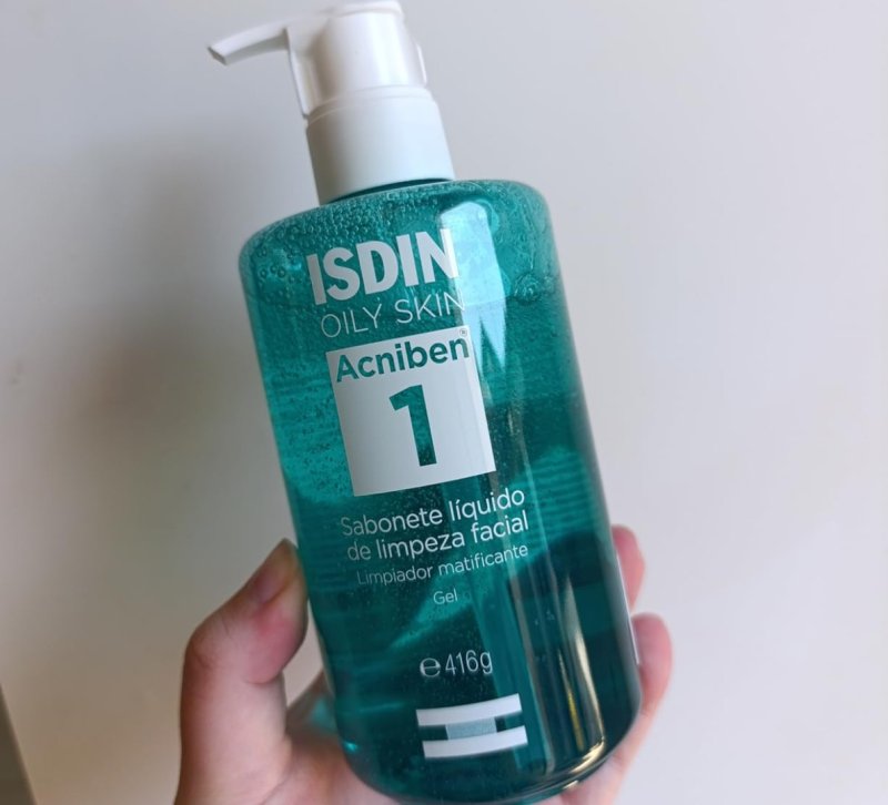 ISDIN Acniben Sabonete Líquido Facial Antioleosidade em Gel - 416g