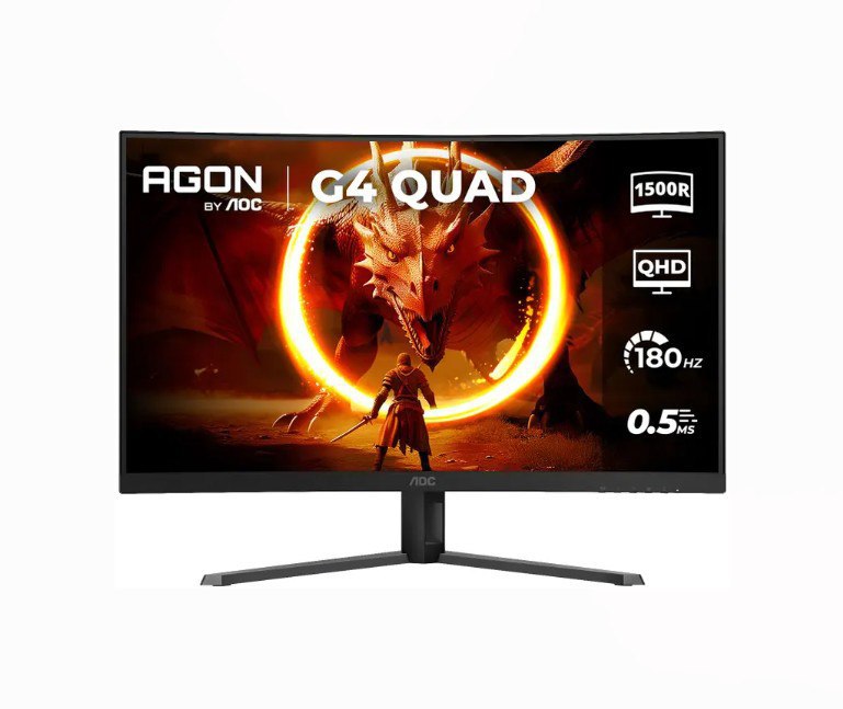Monitor Gamer AOC G4 QUAD 32" VA, QHD, 180Hz, 0,5ms