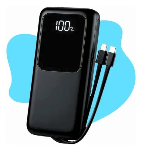 Carregador Portátil 20000 Turbo 22.5w Power Bank Premium Universal Rápido