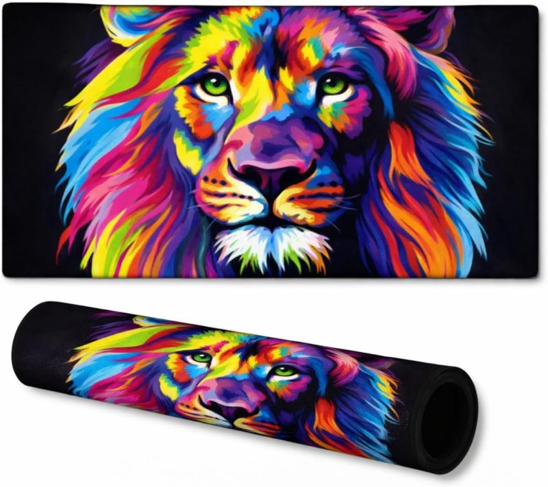 Mousepad Grande 70x35 cm Profissional Speed Antiderrapante Base Emborrachada
