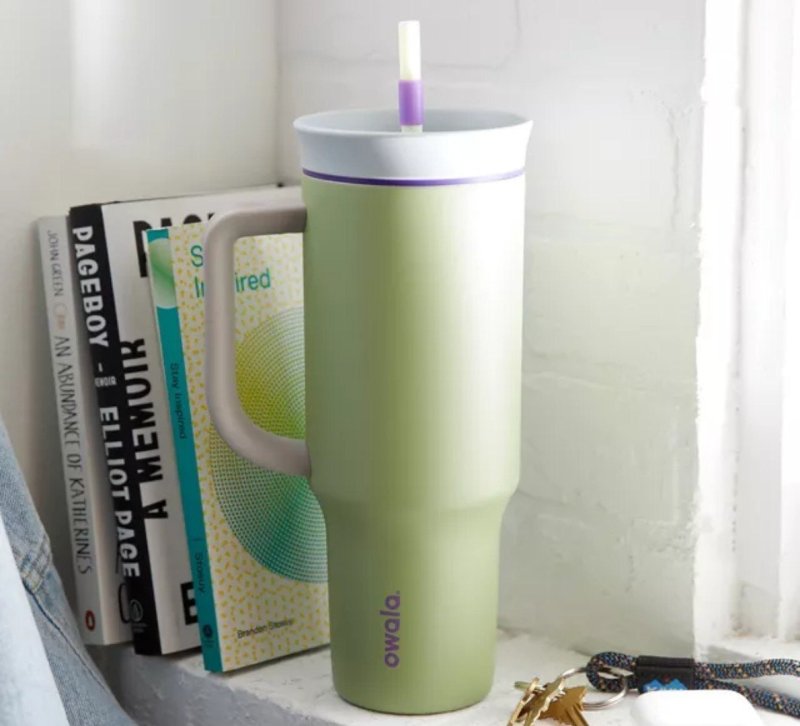COPO OWALA TUMBLER STAINLESS STEEL TERMICA 24OZ / 710ML - GREEN HIP CACTUS