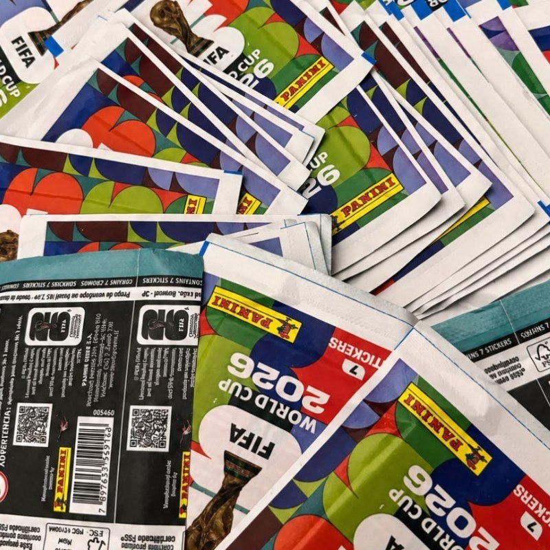 Kit 700 Figurinha Do Álbum Copa Do Mundo 2026 - 100 Envelopes