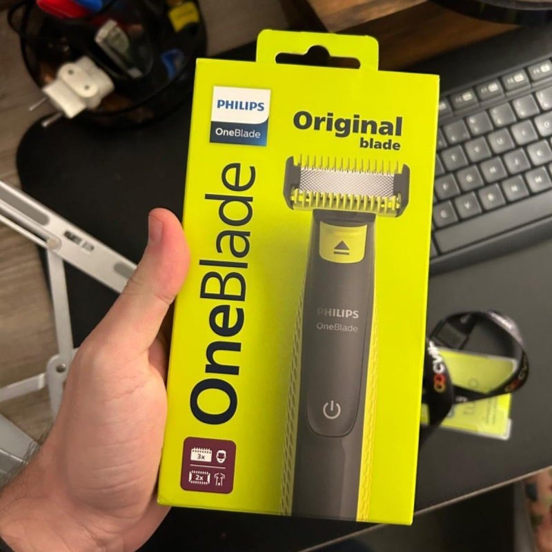 Aparador de Pelos Philips OneBlade Pente 5 em 1
