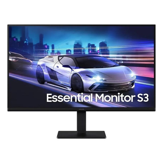 Monitor Gamer Samsung Essential S3, 24 Fhd, 120 Hz, Hdmi, Preto