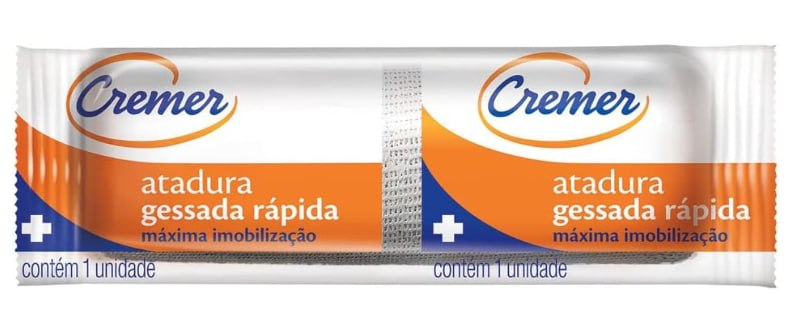 Atadura Cremer Gessada 10Cmx3M