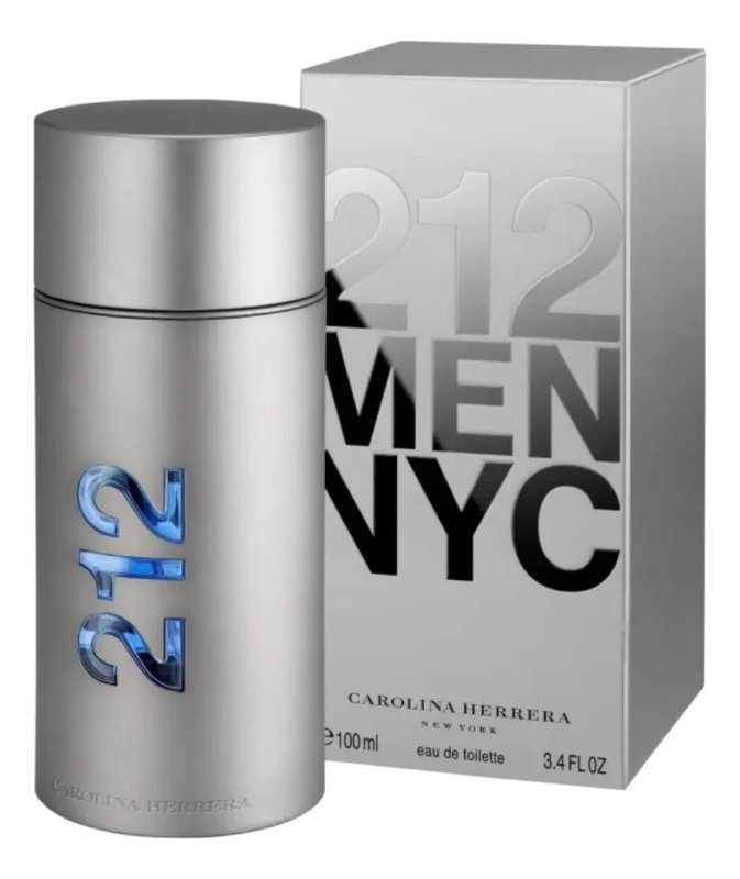 Perfume Carolina Herrera 212 Men Nyc Eau De Toilette 100 Ml Masculino