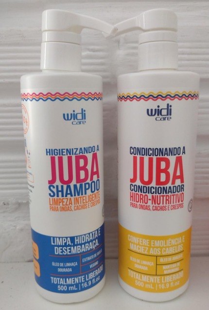 Higienizando E Condicionando A Juba Widi Care 500ml + Frete Grátis