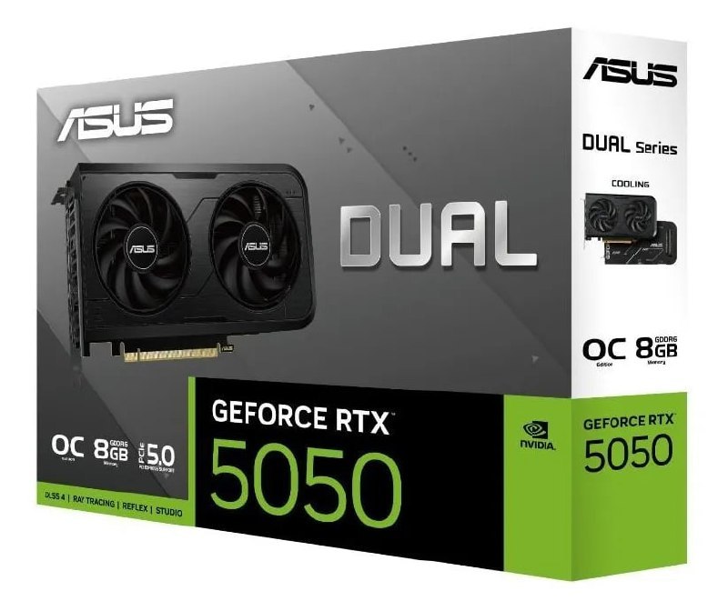 Placa De Vídeo Asus Nvidia Geforce Dual Rtx 5050 8GB Gddr6