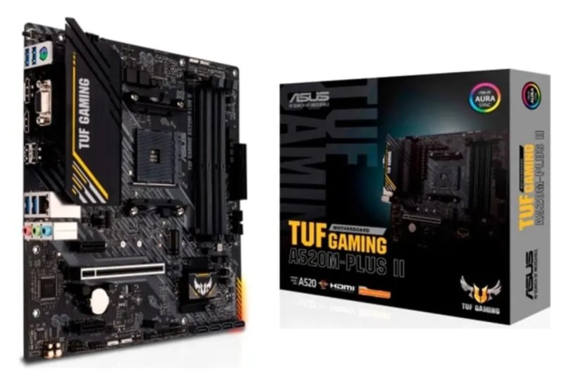 Placa-Mãe ASUS TUF Gaming A520M-Plus II