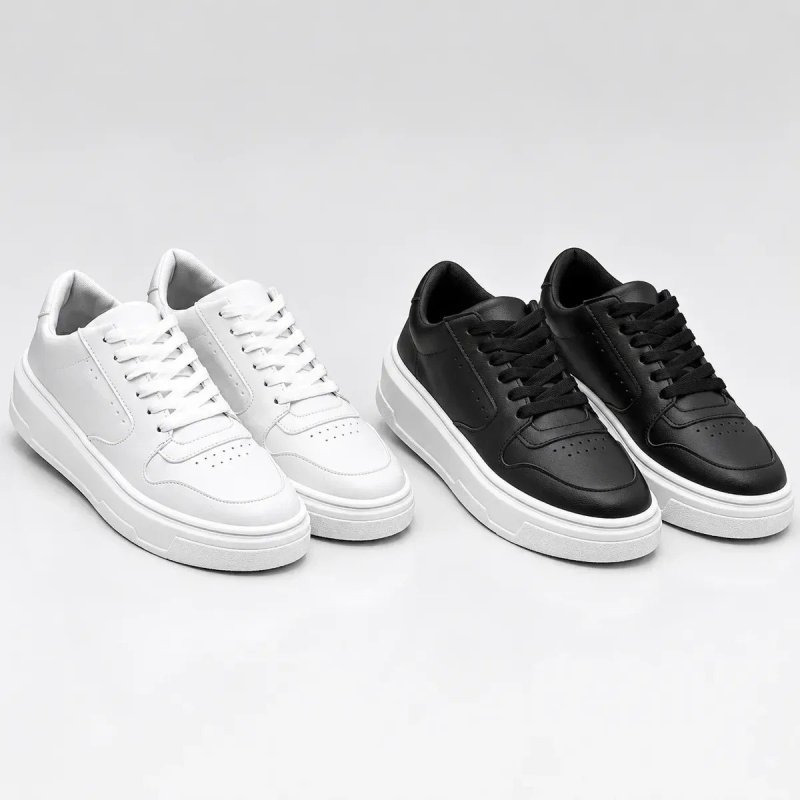 2 Tênis Estiloso Macio Elegante Moda Masculina Casual Style