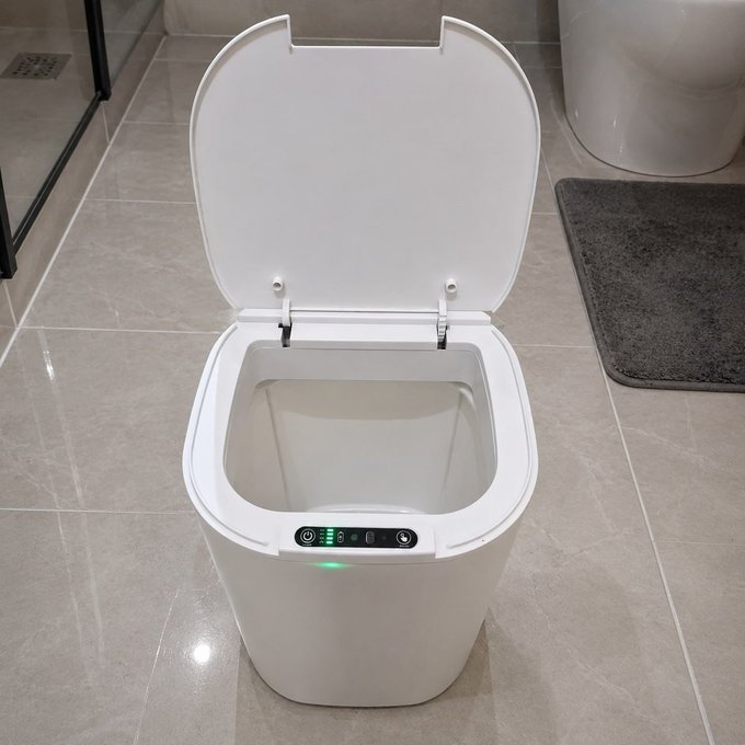 Lixeira Inteligente com Sensor Automático 16L