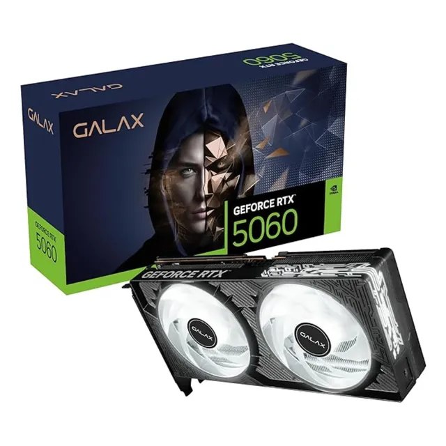 Placa De Vídeo Rtx 5060 8gb Galax 1 Click Oc 2x Gddr7