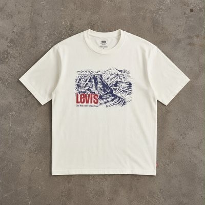 Camiseta Levis Relaxed Off White Lb0013225