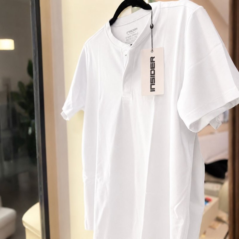 Camiseta Henley Core Masculino