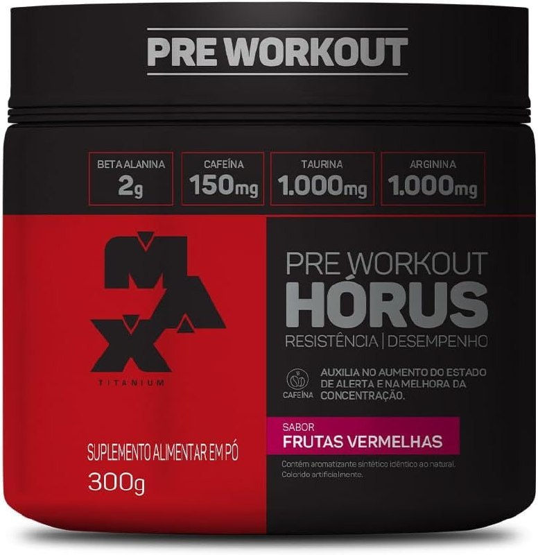 Max Titanium Horus (300G) Frutas Vermelhas
