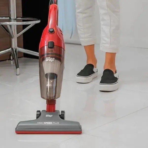 Aspirador De Pó Vertical E Portátil Wap High Speed Plus 1350w 1,2 Litros Filtro Hepa Tecnologia Cyclone 3 Em 1