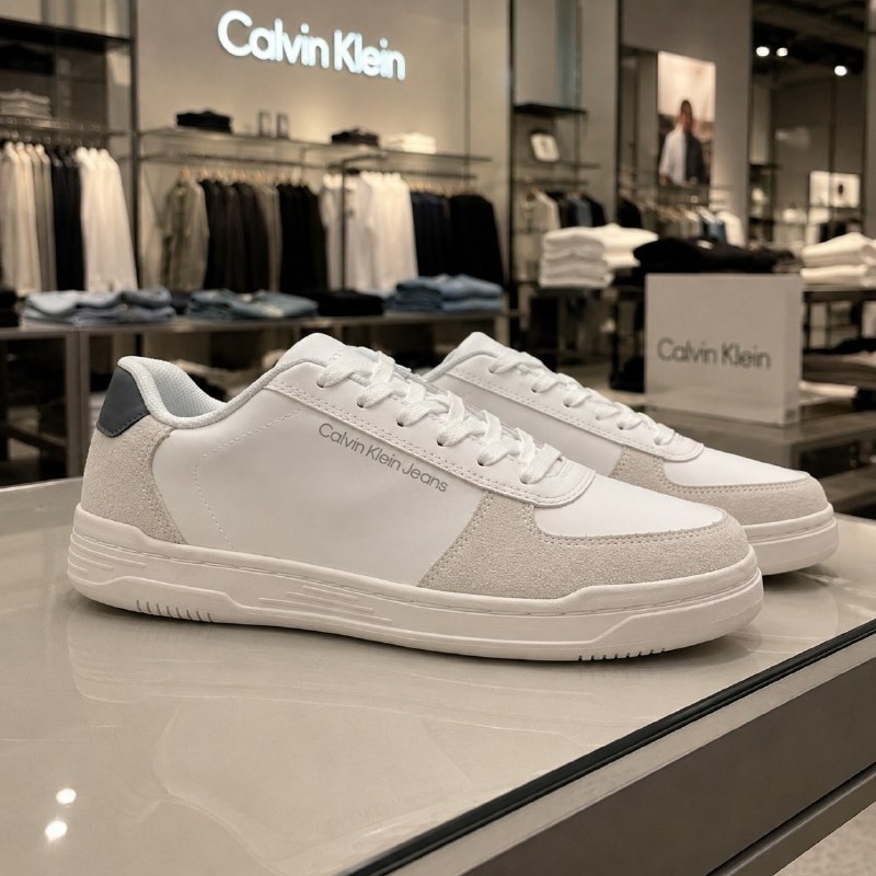 Tênis Masculino Calvin Klein Court Jeans Original Casual + Frete Grátis