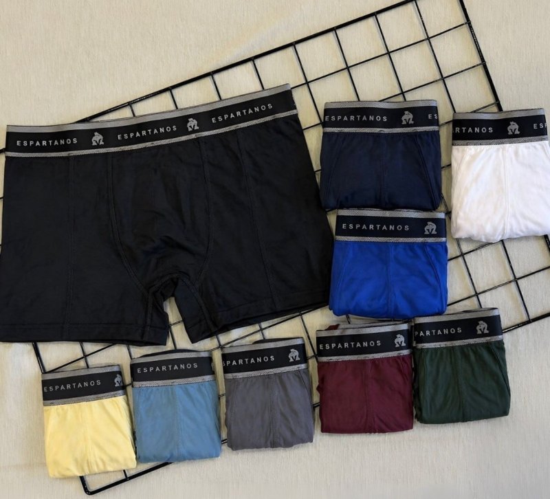 Kit Com 10 Cuecas Boxer Masculina Microfibra Original