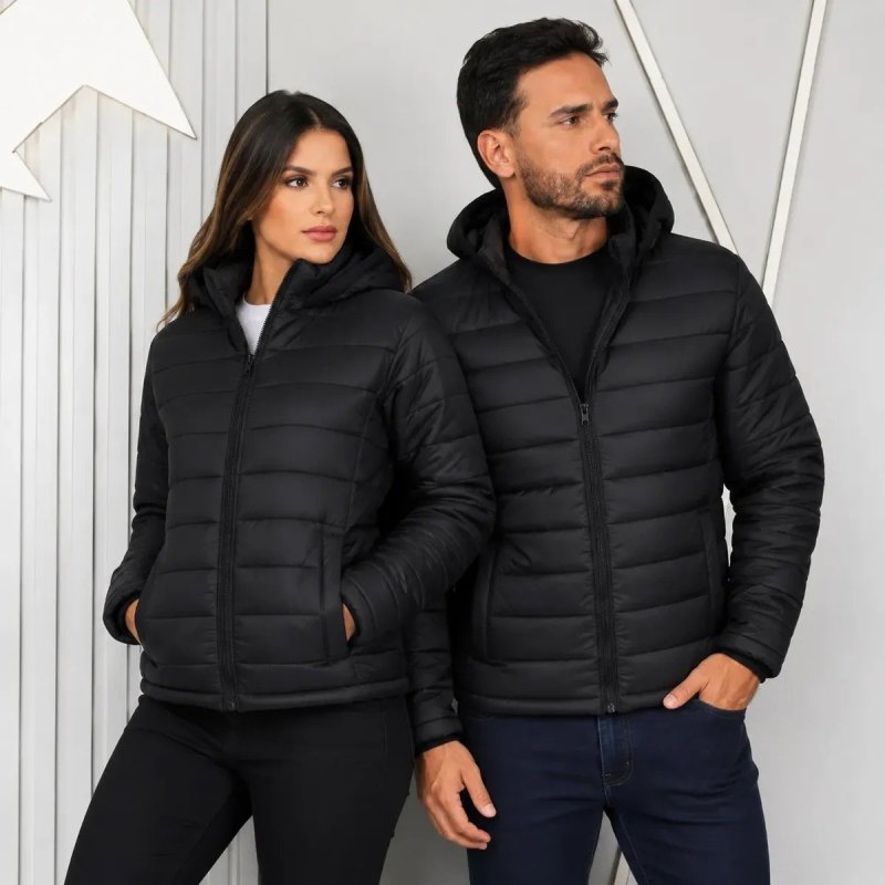 Jaqueta Puffer Bobojaco Térmico Corta Vento Impermeável Frio (P ao G) + Frete Grátis