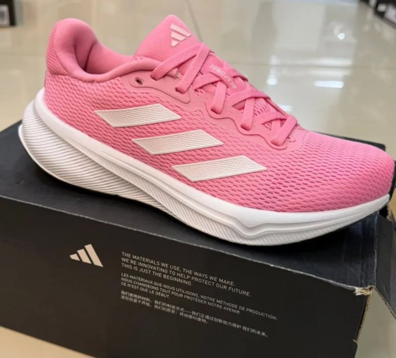 Tênis Feminino Runfalcon 6 adidas Rosa Lisa 37 Br