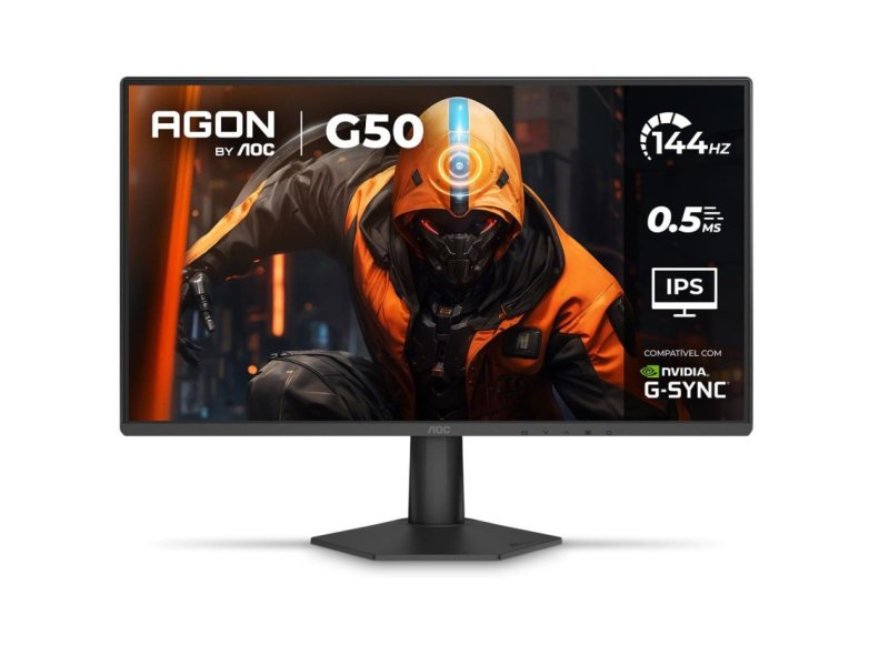 Monitor Gamer AOC AGON G50 24" 144Hz 0,5ms IPS HDR10 G-SYNC 24G50F