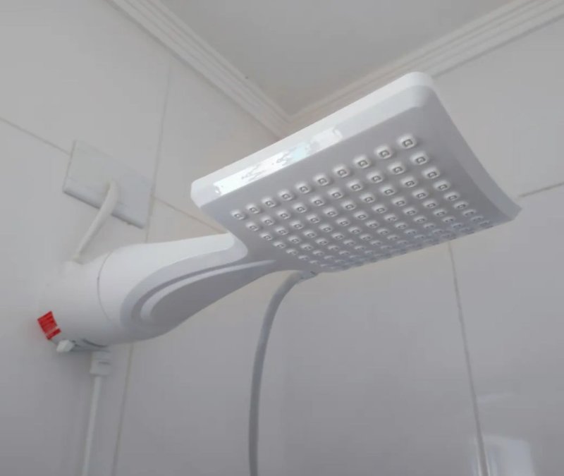 Ducha Loren Shower Ultra Eletrônica 127v 5500w Lorenzetti Branco 5.5 Kw
