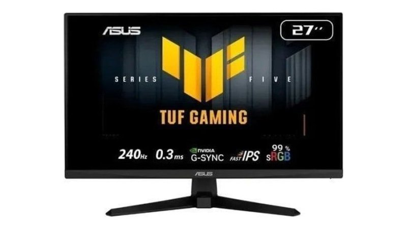 Monitor Gamer Asus TUF Gaming VG279QM5A 27 Pol Full HD 240Hz Fast IPS 0.3ms G-Sync FreeSync Premium