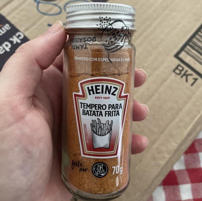 Tempero para Batata Frita Heinz 70g