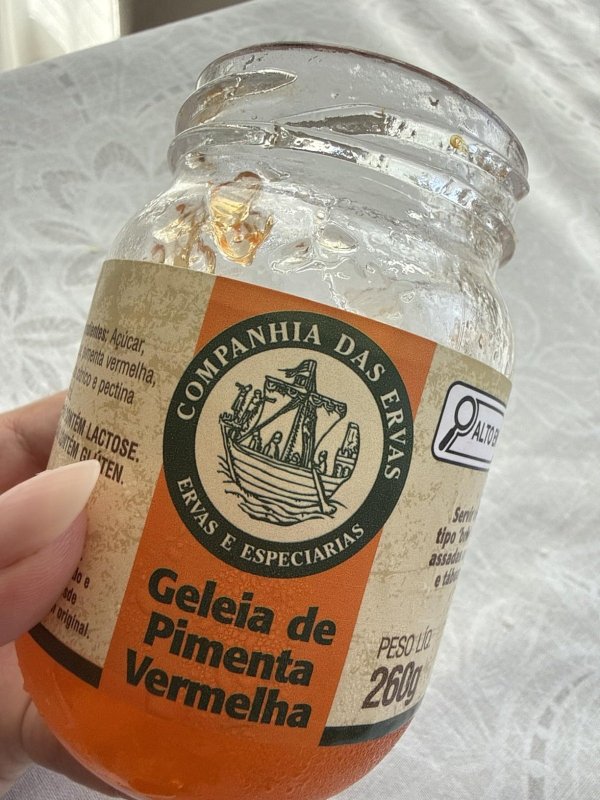 Geleia de Pimenta Vermelha Companhia das Ervas 260g