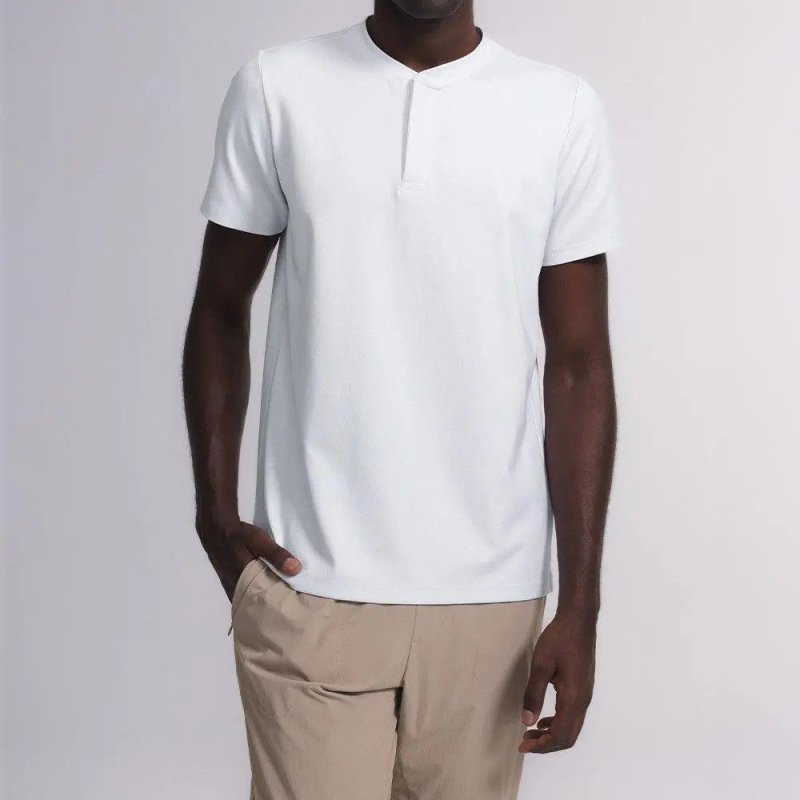 Camiseta Henley Core Masculino