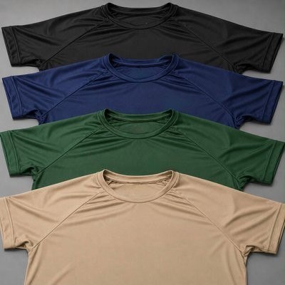 Kit 4 Camisetas Básicas Dry Tech Variado