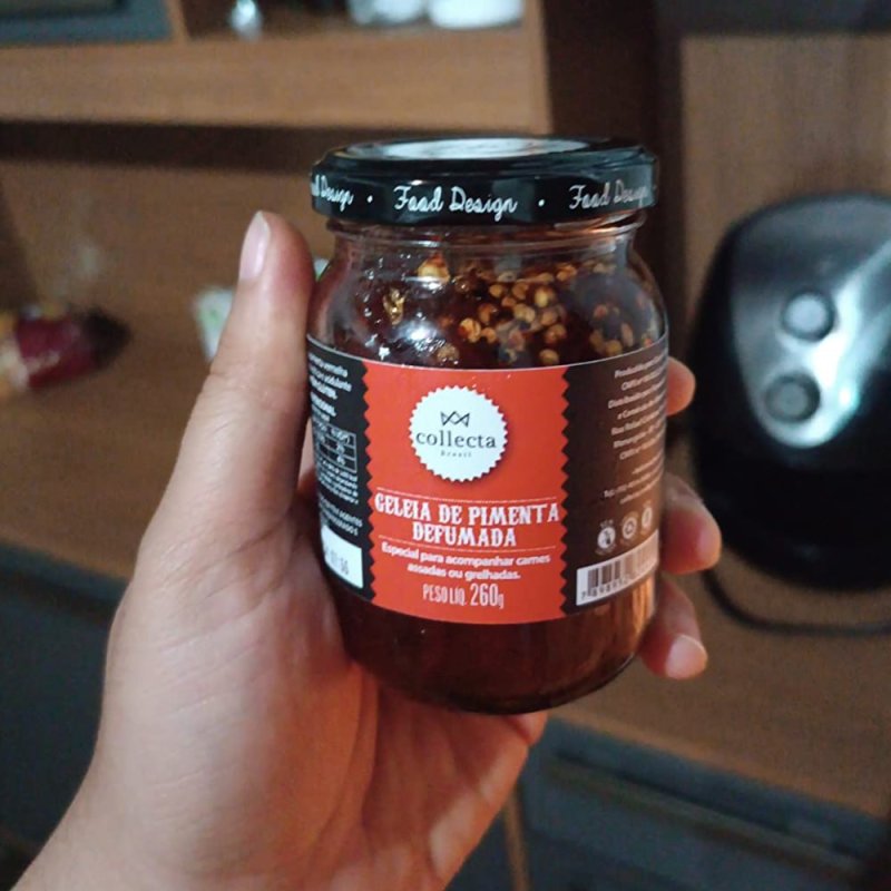 Geleia de Pimenta Vermelha defumada Collecta 260g