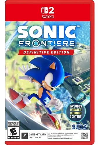 Sonic Frontiers: Definitive Edition - Nintendo Switch 2