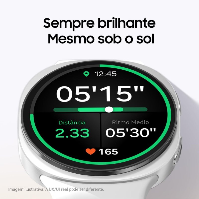 Samsung Galaxy Watch8 Smartwatch 40mm BT - Galaxy AI - Prata