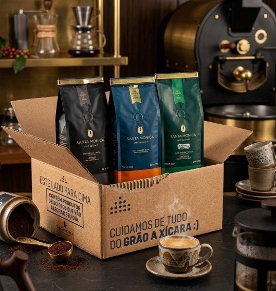 Kit Café Moído 03 Und - Especial/Orgânico/Intenso com Frete Grátis