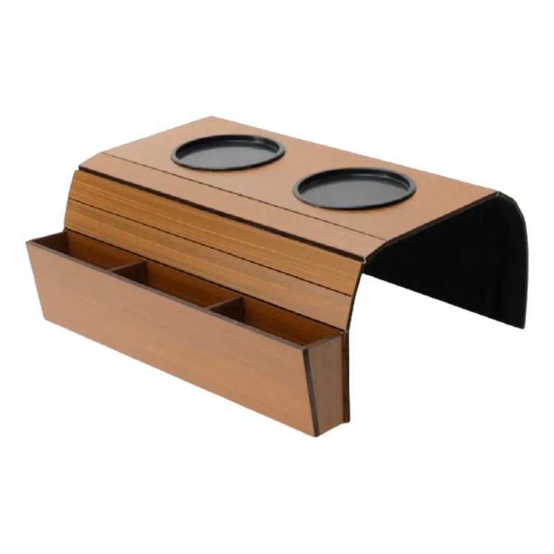 Suporte Porta Copo Protetor De Braço De Sofá + Porta Objetos + Frete Grátis